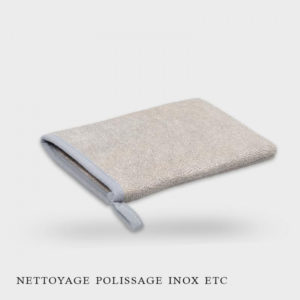GANT DE LAVAGE ET POLISSAGE INOX CHROME