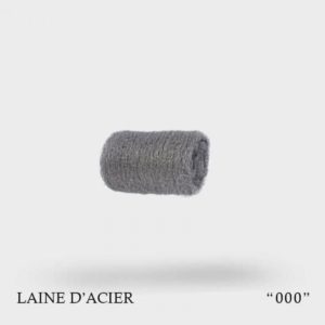 LAINE D'ACIER "000" 10 PADS OU À L'UNITÉ