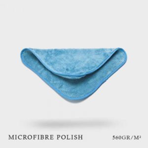 MICROFIBRE POLISH BLUE 40X40CM