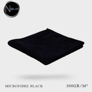 MICROFIBRE BLACK 40X40CM