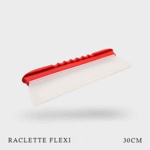 RACLETTE FLEXI BLADE ROUGE EN SILICONE