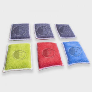 SACHET DE 3 ÉPONGES GRATTANTES BI FACE